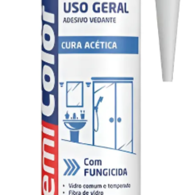 Silicone Acético Branco Bisnaga 250g – Chemicolor